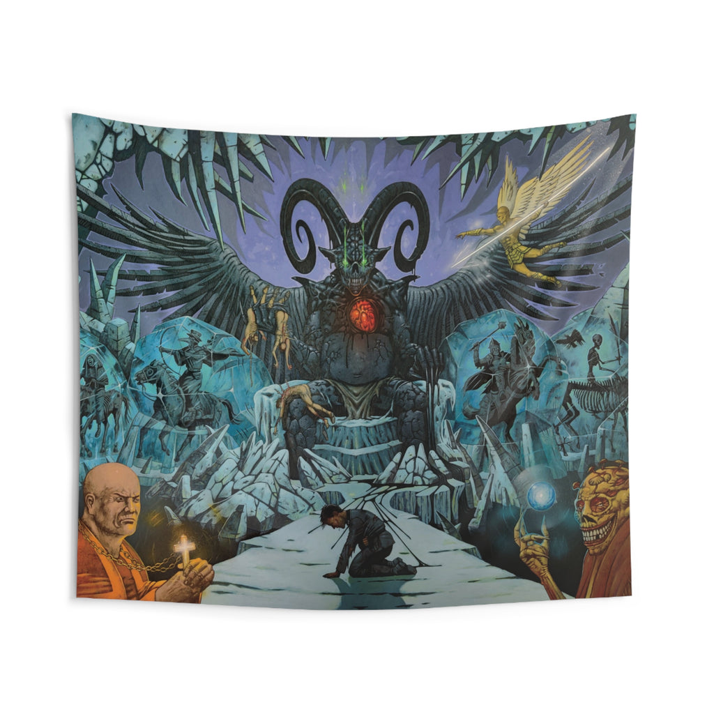 Homerik "The Blackest Soul" Indoor Wall Tapestries