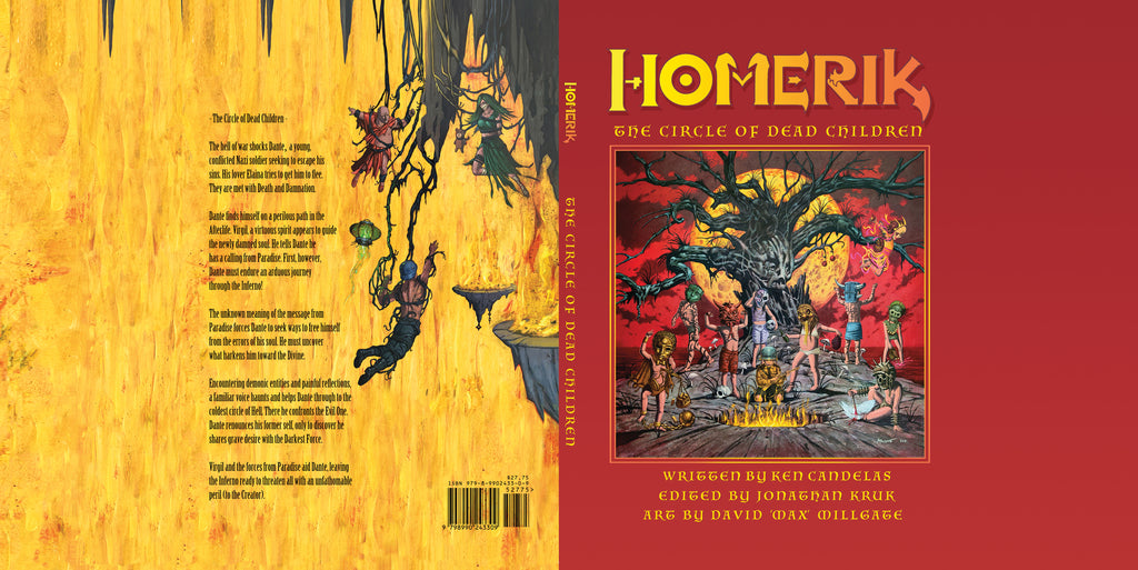 PRE-ORDER: Homerik "The Circle of Dead Children" Novel [Hardcover Linen Wrap] (plus HDR Interactive PDF eBook)