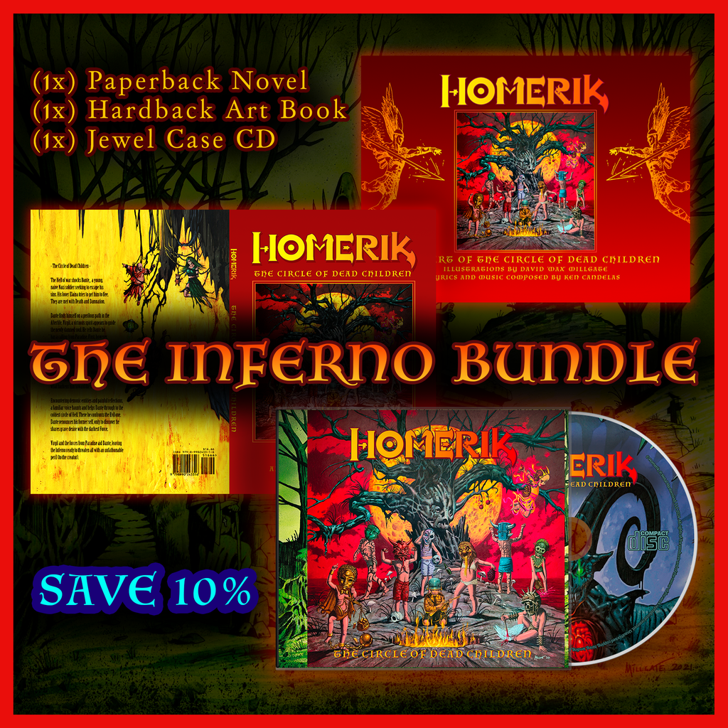 PRE-ORDER: Homerik "The Circle of Dead Children" The Inferno Bundle