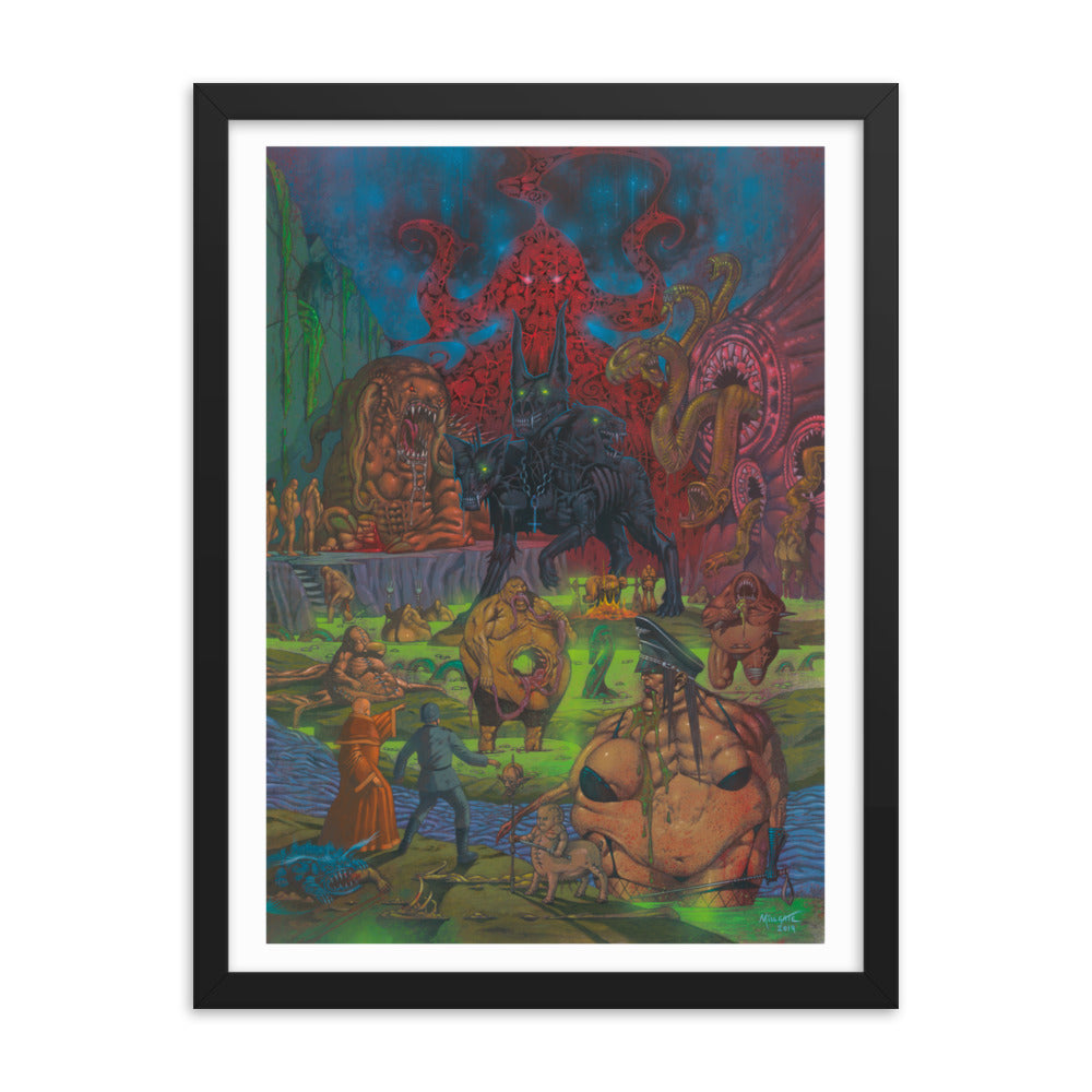 Homerik "Belly of the Beast" Fine Art Print (18"x24")