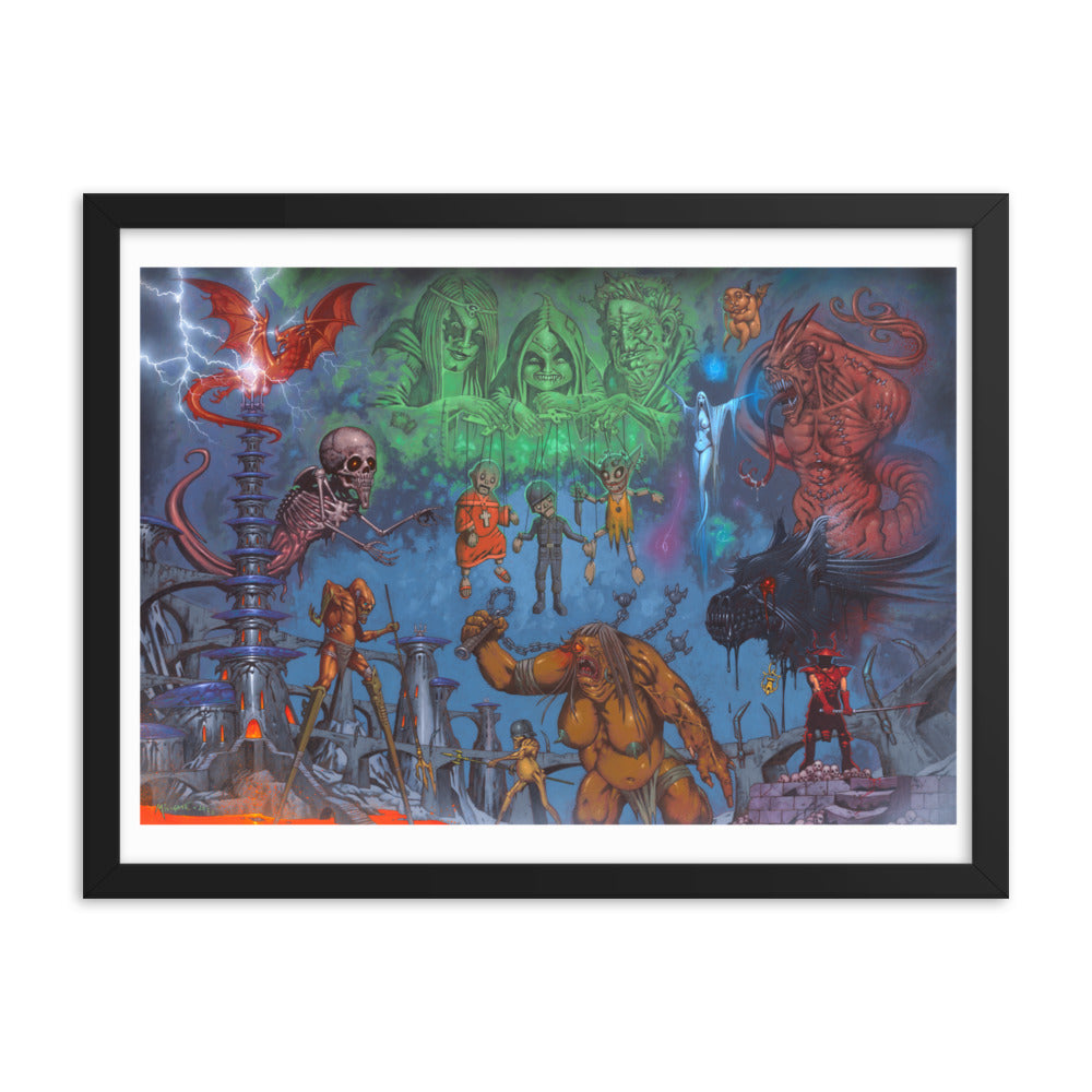 Homerik "The Circle of Dead Children" Fine Art Collection Bundle