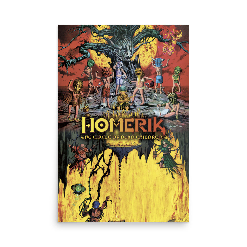 Homerik "The Circle of Dead Children" Album Cover Poster (24"x36")