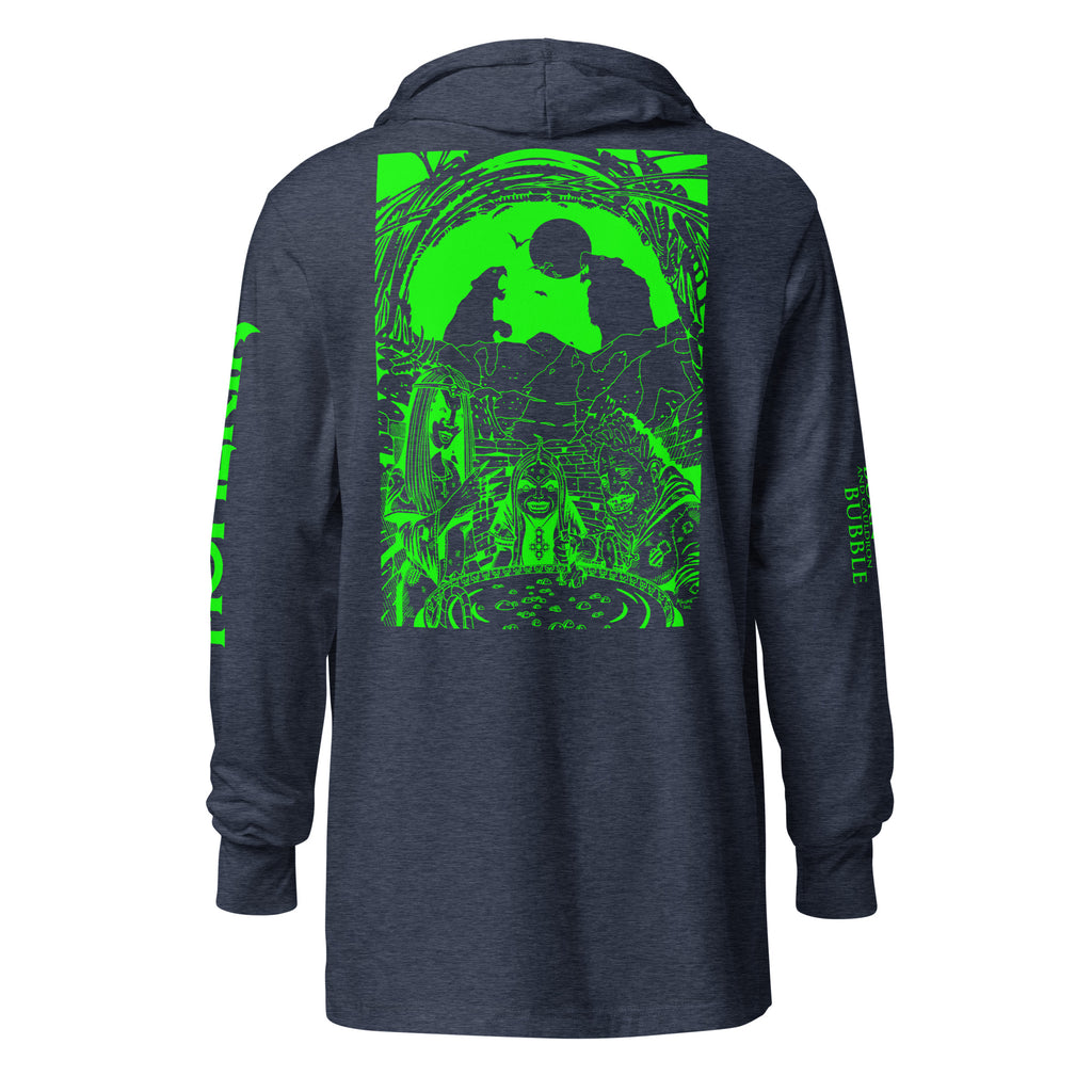 Homerik "A Great Prophecy" Illustration Hooded Long-Sleeve Tee (Unisex)