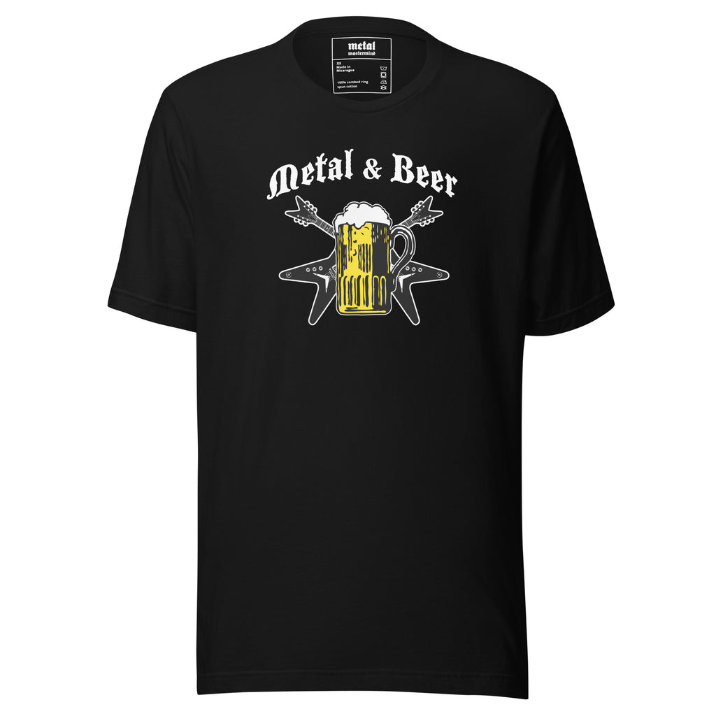 "Metal and Beer" T-Shirt (Unisex)
